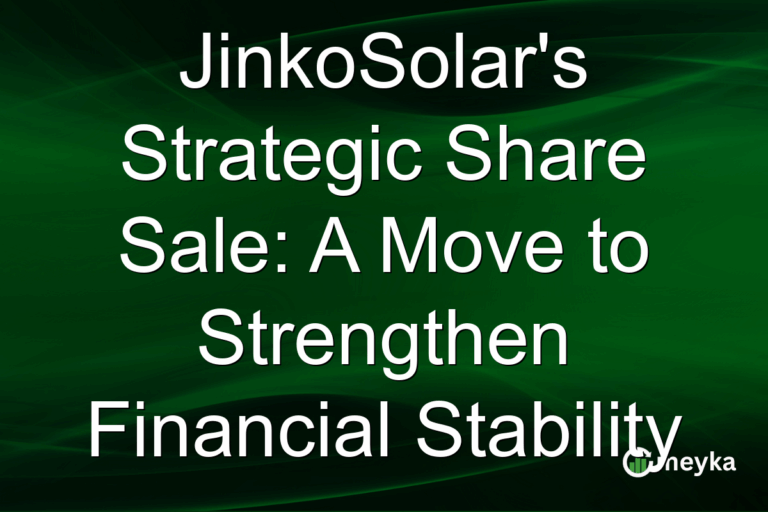 JinkoSolar's Strategic Share Sale: A Move to Strengthen Financial Stability