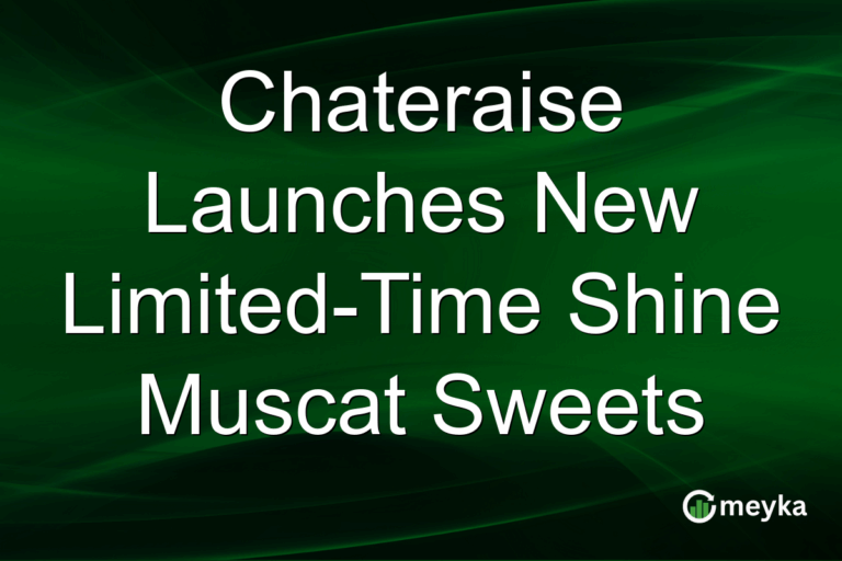Chateraise Launches New Limited-Time Shine Muscat Sweets