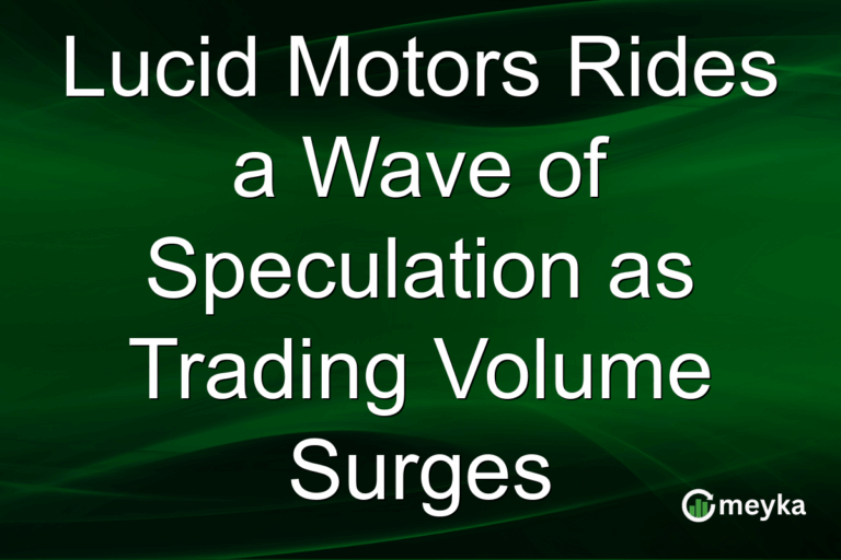 Lucid Motors Rides a Wave of Speculation as Trading Volume Surges