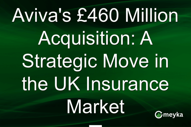 Aviva's £460 Million Acquisition: A Strategic Move in the UK Insurance Market