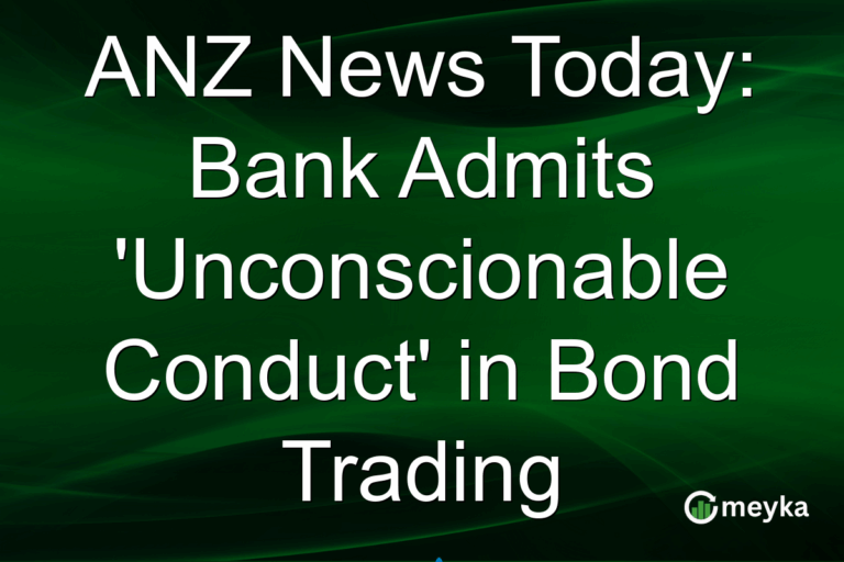 ANZ News Today: Bank Admits 'Unconscionable Conduct' in Bond Trading