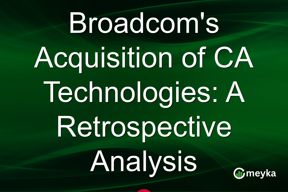 Broadcom's Acquisition of CA Technologies: A Retrospective Analysis