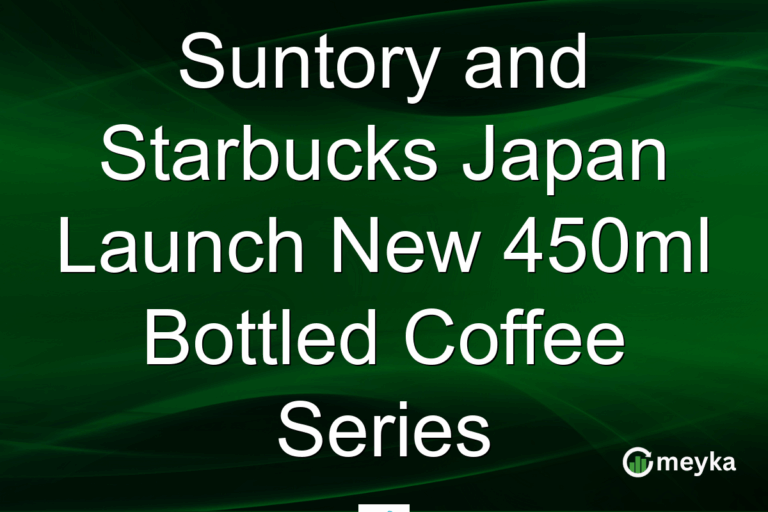 Suntory and Starbucks Japan Launch New 450ml Bottled Coffee Series