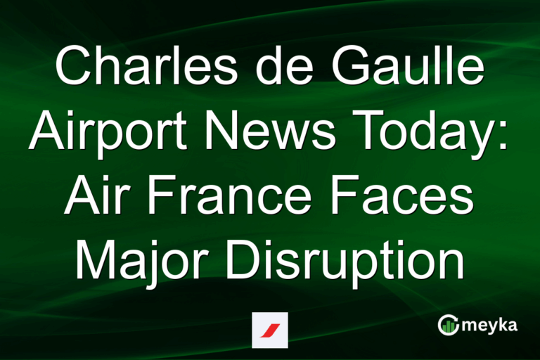 Charles de Gaulle Airport News Today: Air France Faces Major Disruption
