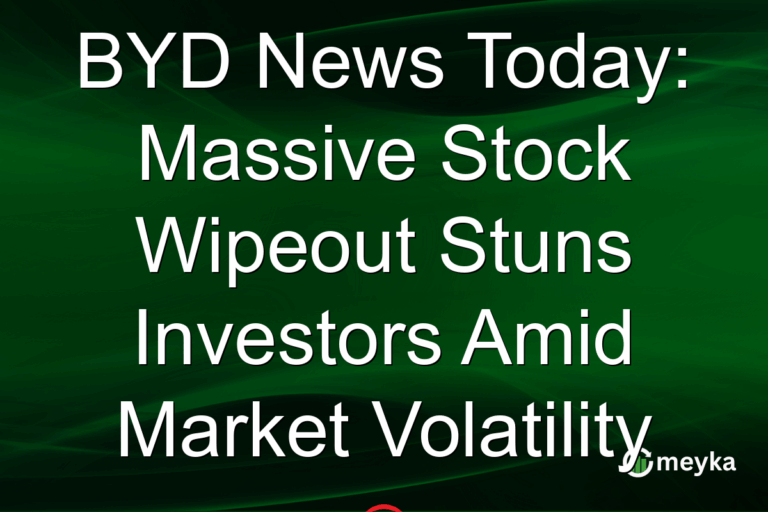 BYD News Today: Massive Stock Wipeout Stuns Investors Amid Market Volatility