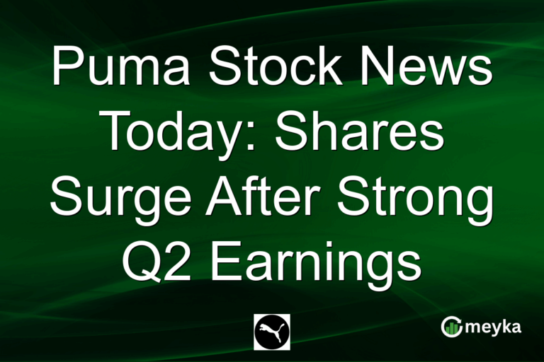 Puma Stock News Today: Shares Surge After Strong Q2 Earnings