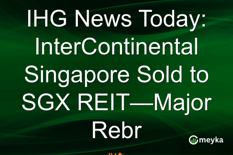 IHG News Today: InterContinental Singapore Sold to SGX REIT—Major Rebr