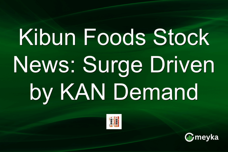 Kibun Foods Stock News: Surge Driven by KAN Demand