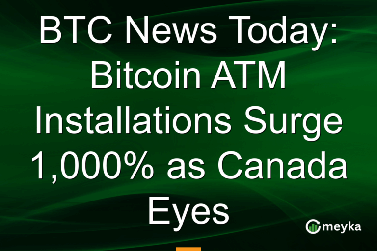 BTC News Today: Bitcoin ATM Installations Surge 1,000% as Canada Eyes