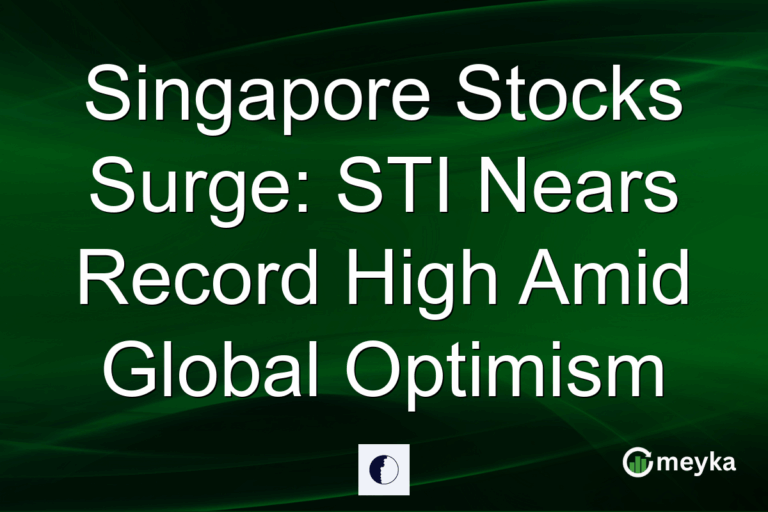 Singapore Stocks Surge: STI Nears Record High Amid Global Optimism