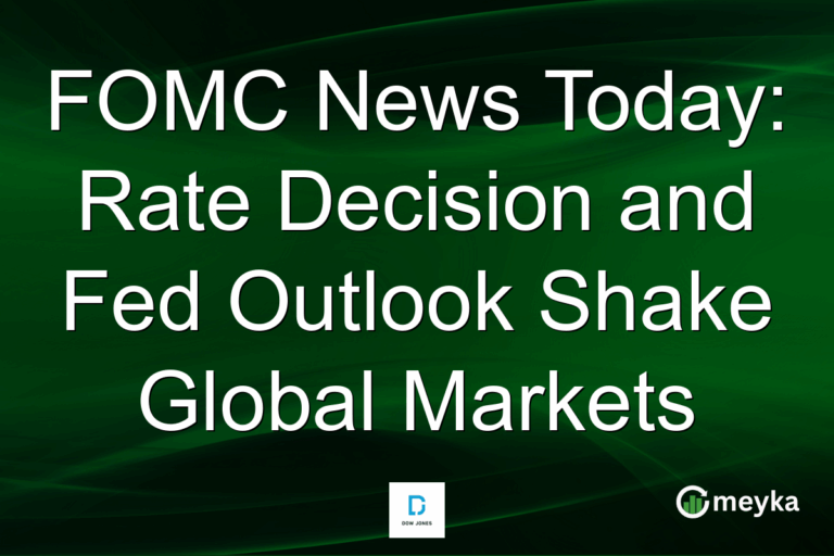 FOMC News Today: Rate Decision and Fed Outlook Shake Global Markets