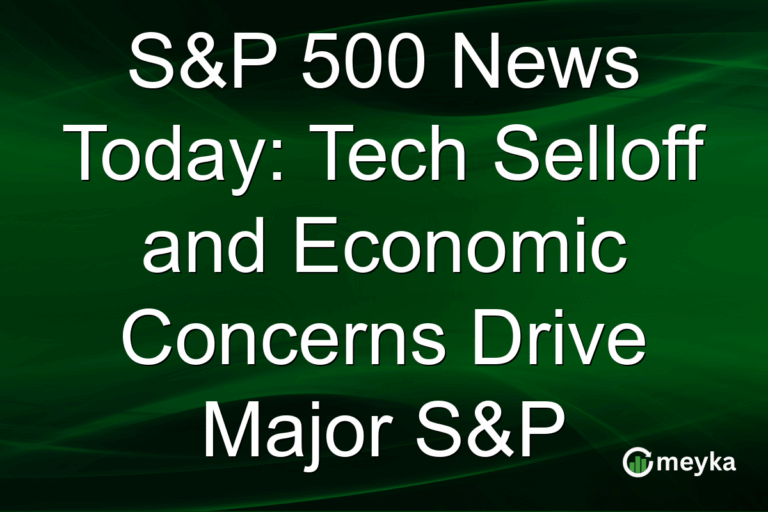 S&P 500 News Today: Tech Selloff and Economic Concerns Drive Major S&P