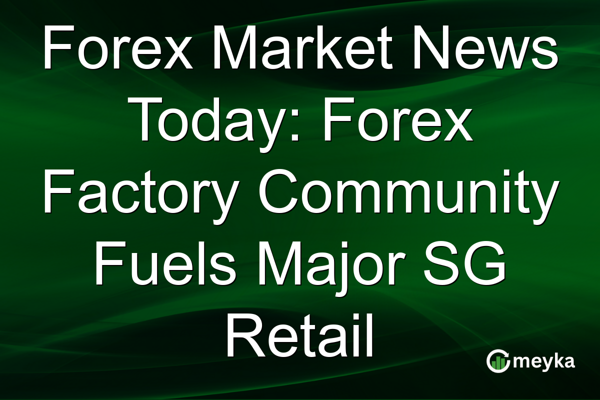 Forex Market News Today: Forex Factory Community Fuels Major SG Retail