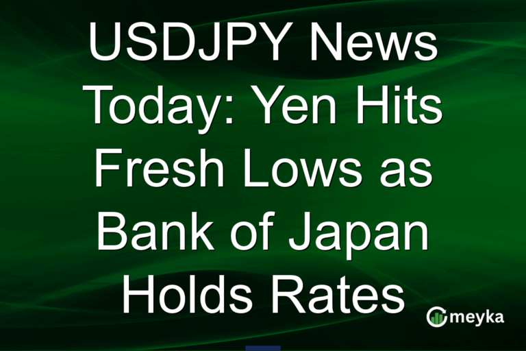 USDJPY News Today: Yen Hits Fresh Lows as Bank of Japan Holds Rates