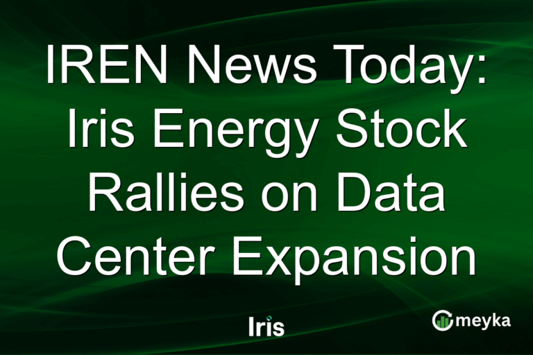 IREN News Today: Iris Energy Stock Rallies on Data Center Expansion