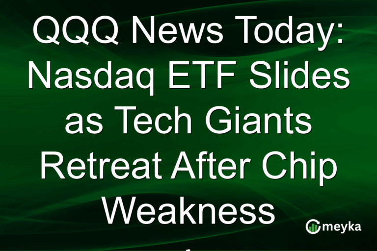 QQQ News Today: Nasdaq ETF Slides as Tech Giants Retreat After Chip Weakness