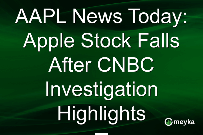 AAPL News Today: Apple Stock Falls After CNBC Investigation Highlights
