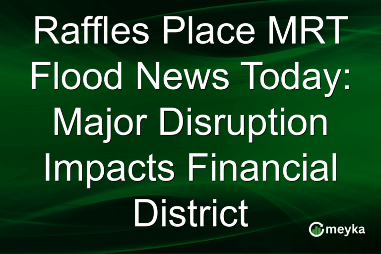 Raffles Place MRT Flood News Today: Major Disruption Impacts Financial District