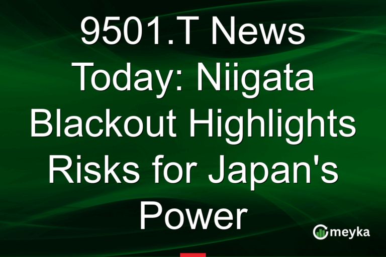 9501.T News Today: Niigata Blackout Highlights Risks for Japan's Power