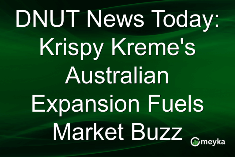 DNUT News Today: Krispy Kreme's Australian Expansion Fuels Market Buzz