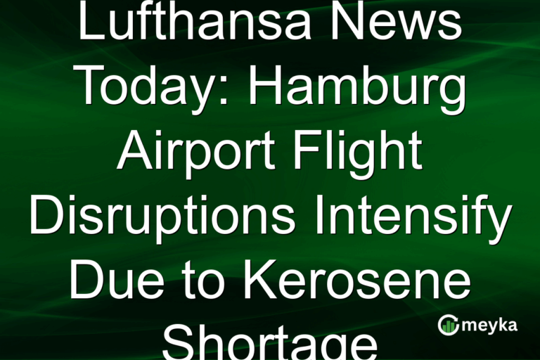 Lufthansa News Today: Hamburg Airport Flight Disruptions Intensify Due to Kerosene Shortage