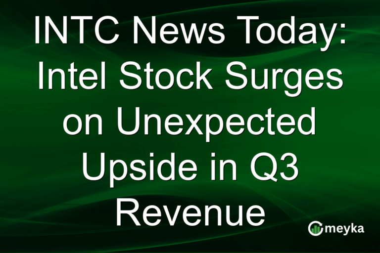 INTC News Today: Intel Stock Surges on Unexpected Upside in Q3 Revenue