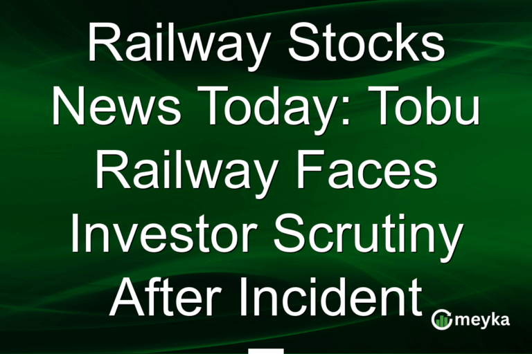 Railway Stocks News Today: Tobu Railway Faces Investor Scrutiny After Incident