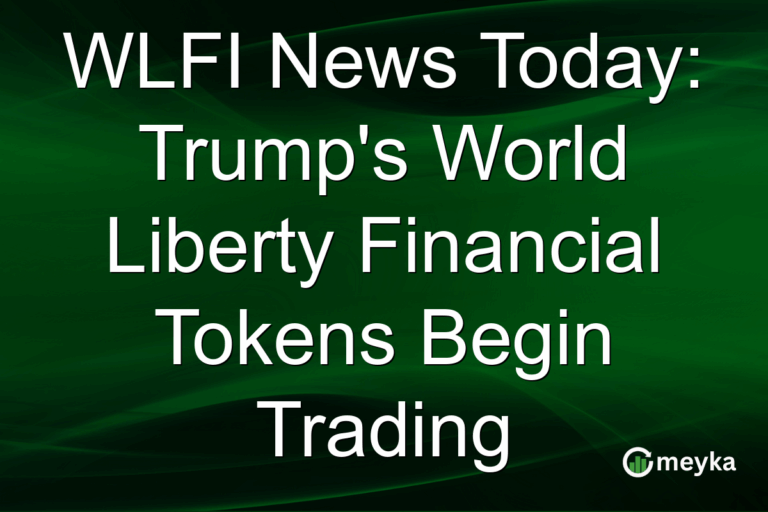 WLFI News Today: Trump's World Liberty Financial Tokens Begin Trading
