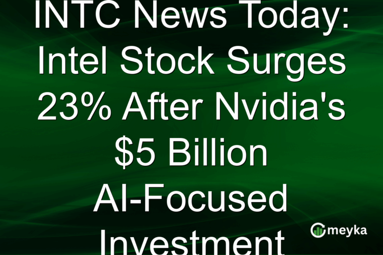 INTC News Today: Intel Stock Surges 23% After Nvidia's $5 Billion AI-Focused Investment