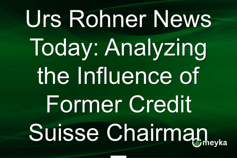 Urs Rohner News Today: Analyzing the Influence of Former Credit Suisse Chairman