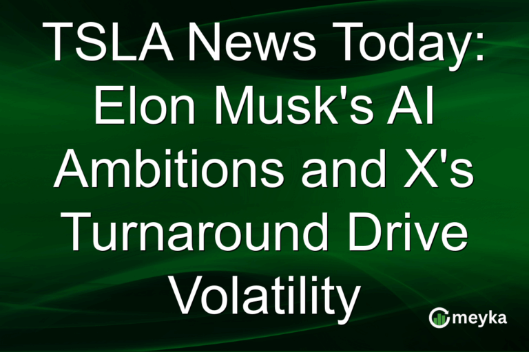 TSLA News Today: Elon Musk's AI Ambitions and X's Turnaround Drive Volatility
