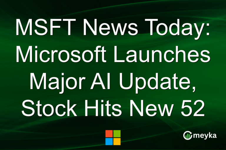 MSFT News Today: Microsoft Launches Major AI Update, Stock Hits New 52