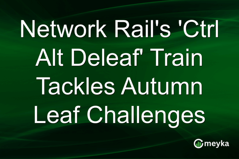 Network Rail's 'Ctrl Alt Deleaf' Train Tackles Autumn Leaf Challenges