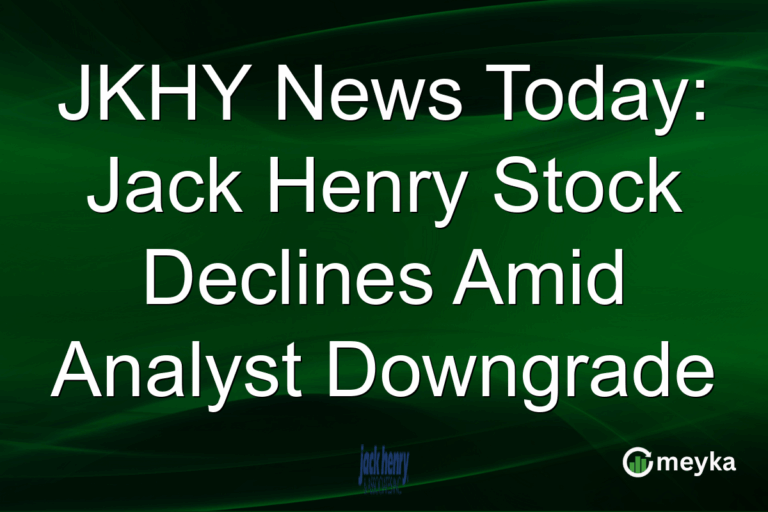 JKHY News Today: Jack Henry Stock Declines Amid Analyst Downgrade