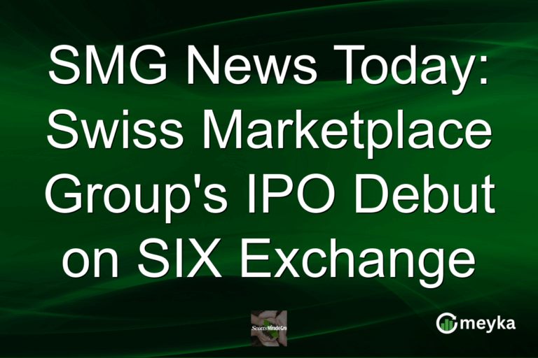 SMG News Today: Swiss Marketplace Group's IPO Debut on SIX Exchange