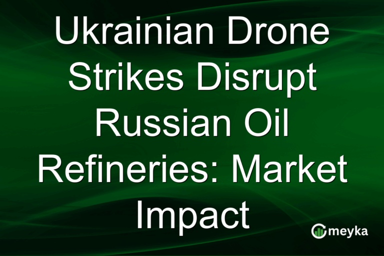 Ukrainian Drone Strikes Disrupt Russian Oil Refineries: Market Impact