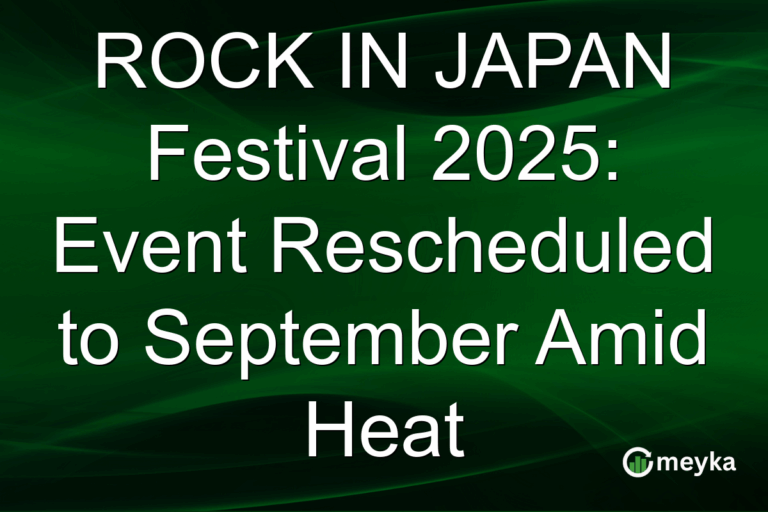 ROCK IN JAPAN Festival 2025: Event Rescheduled to September Amid Heat