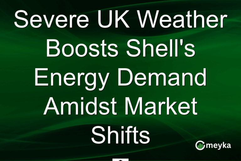 Severe UK Weather Boosts Shell's Energy Demand Amidst Market Shifts