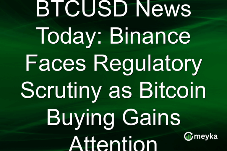 BTCUSD News Today: Binance Faces Regulatory Scrutiny as Bitcoin Buying Gains Attention