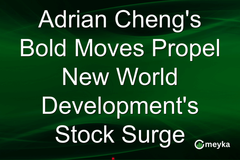 Adrian Cheng's Bold Moves Propel New World Development's Stock Surge