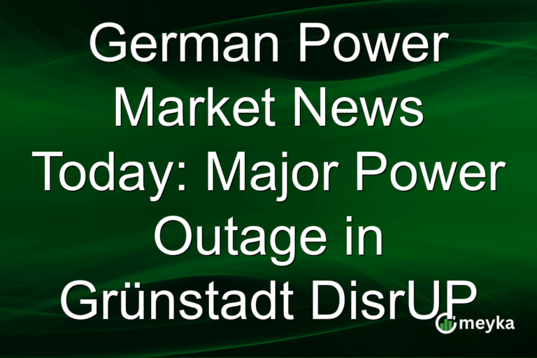 German Power Market News Today: Major Power Outage in Grünstadt DisrUP