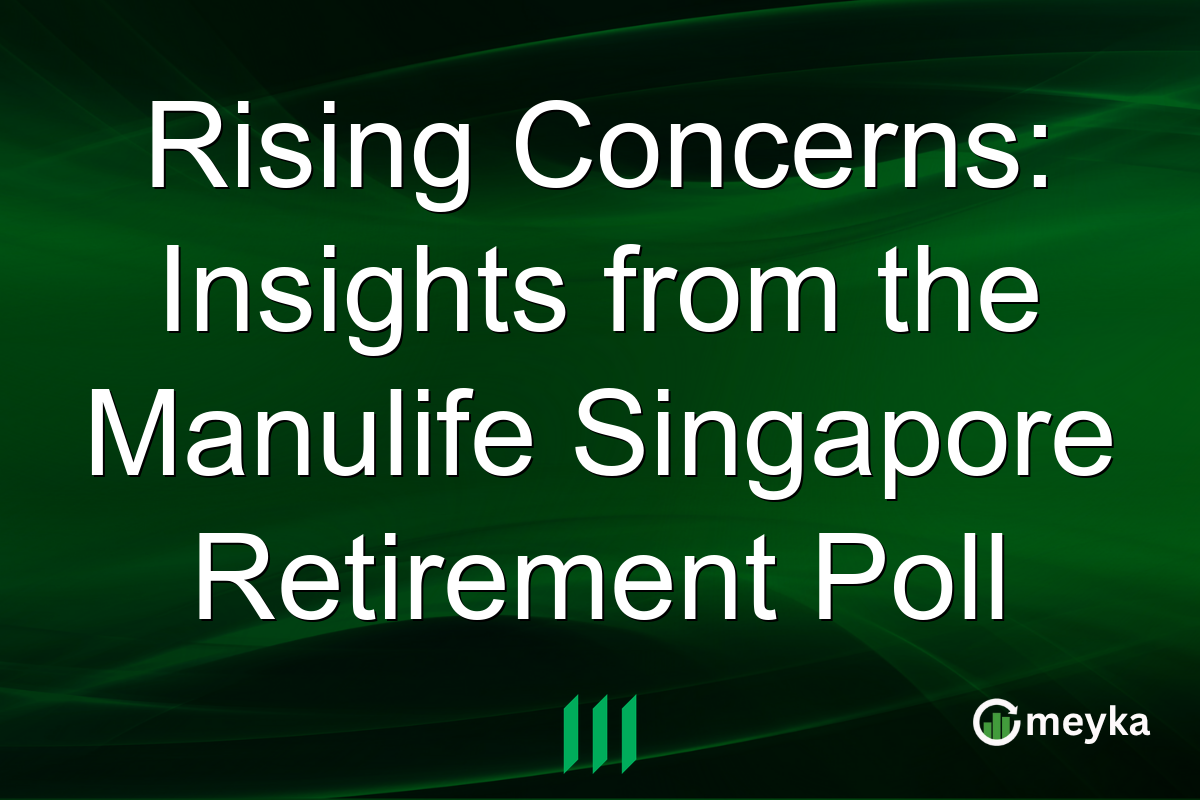 Rising Concerns: Insights from the Manulife Singapore Retirement Poll