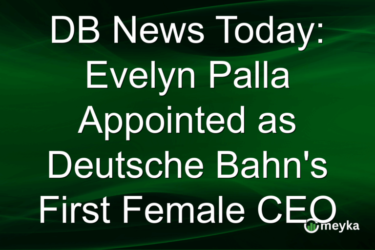 DB News Today: Evelyn Palla Appointed as Deutsche Bahn's First Female CEO