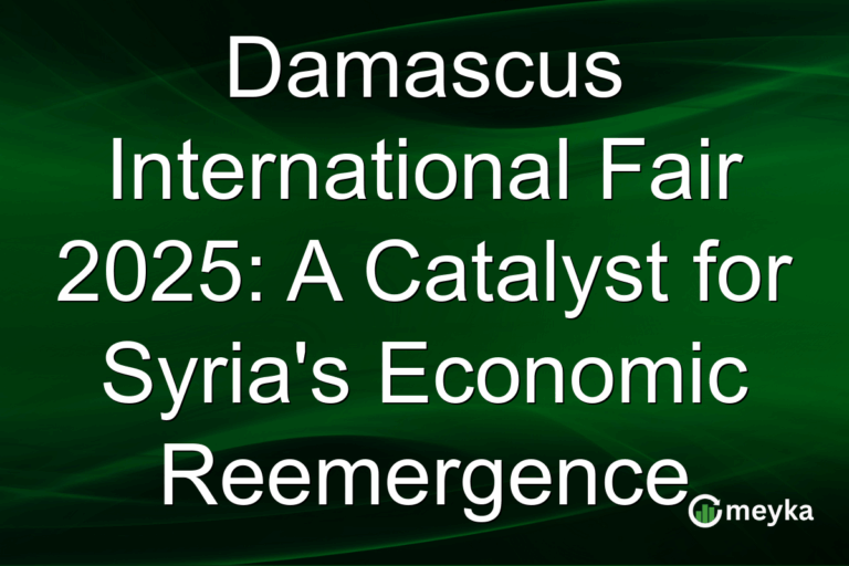 Damascus International Fair 2025: A Catalyst for Syria's Economic Reemergence