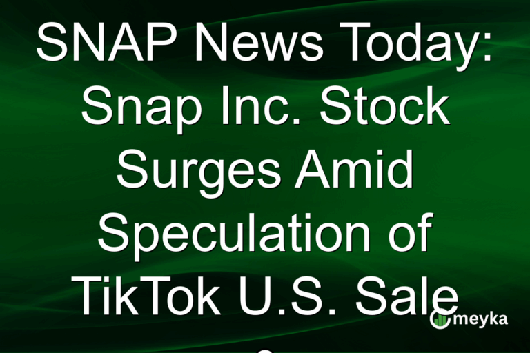 SNAP News Today: Snap Inc. Stock Surges Amid Speculation of TikTok U.S. Sale