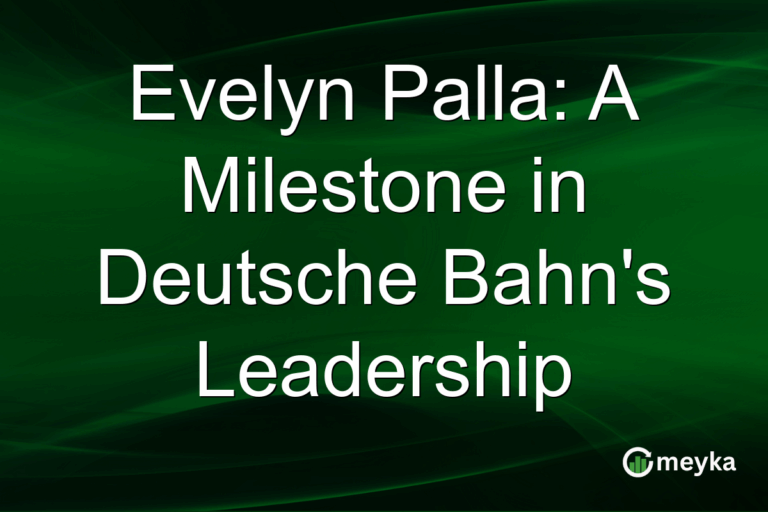 Evelyn Palla: A Milestone in Deutsche Bahn's Leadership
