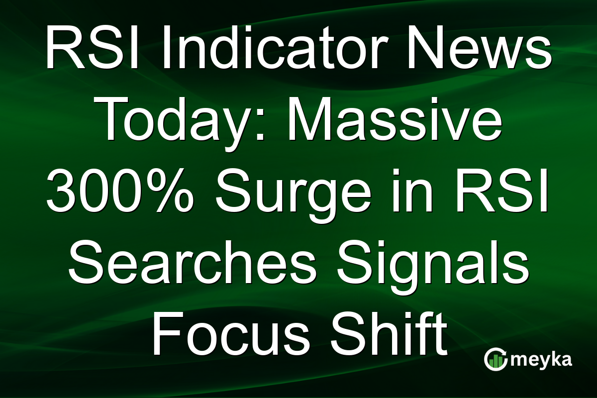 RSI Indicator News Today: Massive 300% Surge in RSI Searches Signals Focus Shift