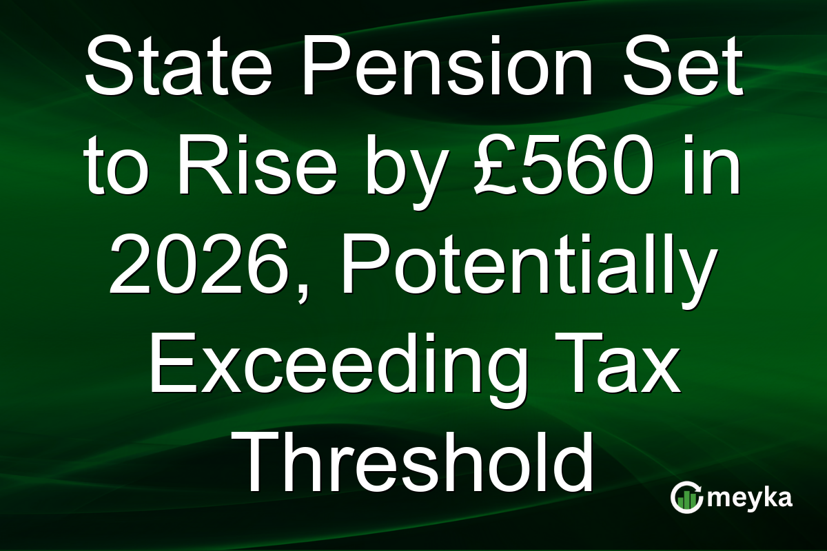 State Pension Set to Rise by £560 in 2026, Potentially Exceeding Tax Threshold