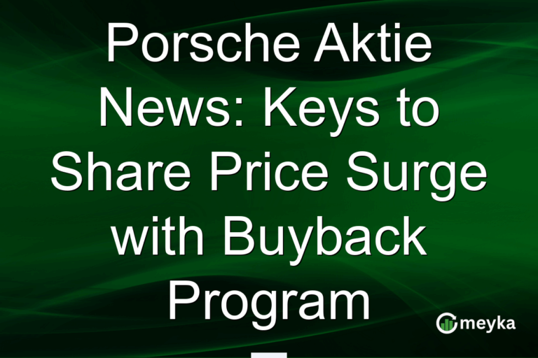 Porsche Aktie News: Keys to Share Price Surge with Buyback Program