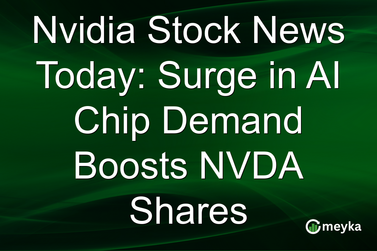 Nvidia Stock News Today: Surge in AI Chip Demand Boosts NVDA Shares